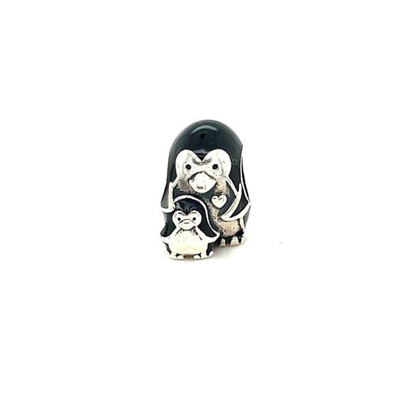 Pandora Penguin Family Charm - Picture 1 of 3